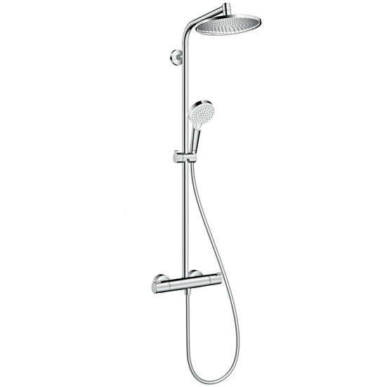 CROMETTA S 240 1jet Showerpipe душевая система c термостатом, хром HANSGROHE 27267000
CROMETTA S 240 1jet Showerpipe душевая система c термостатом, хром HANSGROHE 27267000