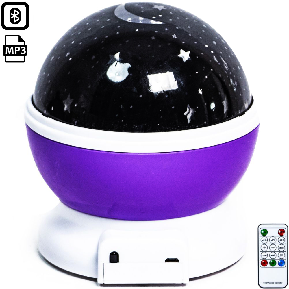 Вращающийся ночник-проектор звездного неба Star Master Dream с пультом ДУ (JDY705002939)
Вращающийся ночник-проектор звездного неба Star Master Dream с пультом ДУ (JDY705002939)