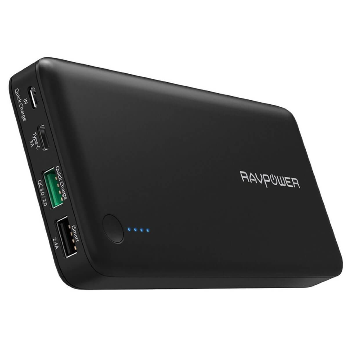 Портативное зарядное устройство RavPower 20100mAh Qualcomm Quick Charge External Battery (RP-PB043BK)
Портативное зарядное устройство RavPower 20100mAh Qualcomm Quick Charge External Battery (RP-PB043BK)
