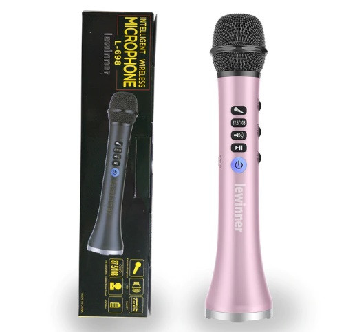 Беспроводной караоке микрофон MicMagic L-698 FM87.5/108! МОЩНОСТЬ 15 Вт Pink
Беспроводной караоке микрофон MicMagic L-698 FM87.5/108! МОЩНОСТЬ 15 Вт Pink