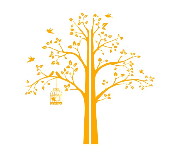 Интерьерная наклейка IdeaClock Tree with a cage, corner 190х195 см Золотисто-желтый(62274-46-2)
Интерьерная наклейка IdeaClock Tree with a cage, corner 190х195 см Золотисто-желтый(62274-46-2)