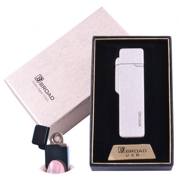 USB зажигалка в подарочной упаковке "Broad" (Двухсторонняя спираль накаливания) №XT-4877 Белый матовый
USB зажигалка в подарочной упаковке "Broad" (Двухсторонняя спираль накаливания) №XT-4877 Белый матовый