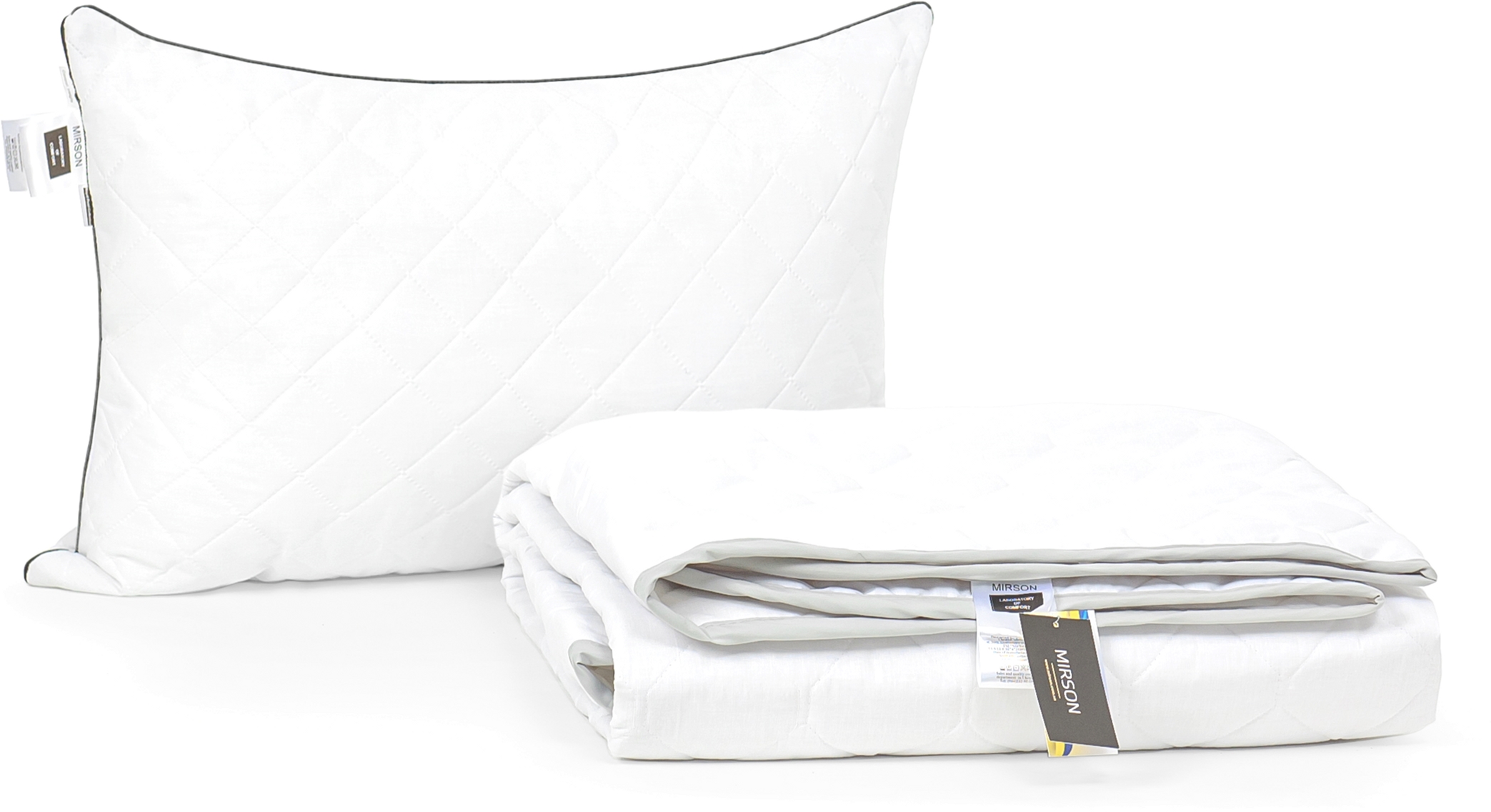 Набор антиаллергенный MirSon Eco-Soft Лето Royal Pearl №2544 одеяло 140х205 см + подушка 50х70 мягкая
Набор антиаллергенный MirSon Eco-Soft Лето Royal Pearl №2544 одеяло 140х205 см + подушка 50х70 мягкая