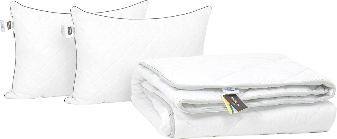 Набор антиаллергенный MirSon Eco Silk Зима Royal Pearl №4151 одеяло 172х205 + 2 подушки 50х70 средние
Набор антиаллергенный MirSon Eco Silk Зима Royal Pearl №4151 одеяло 172х205 + 2 подушки 50х70 средние