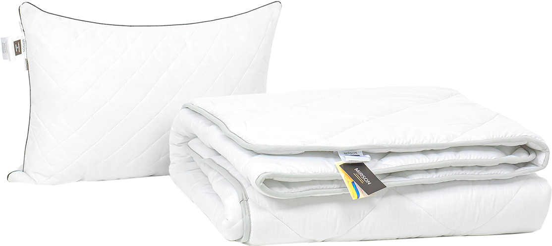 Набор антиаллергенный MirSon Eco Silk Зима Royal Pearl №4152 одеяло 155х215 + подушка 50х70 упругая
Набор антиаллергенный MirSon Eco Silk Зима Royal Pearl №4152 одеяло 155х215 + подушка 50х70 упругая