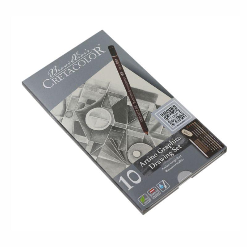 Набор графитных карндашей Cretacolor Artino Graphite 10 шт мет пенал (9002592400214)
Набор графитных карндашей Cretacolor Artino Graphite 10 шт мет пенал (9002592400214)