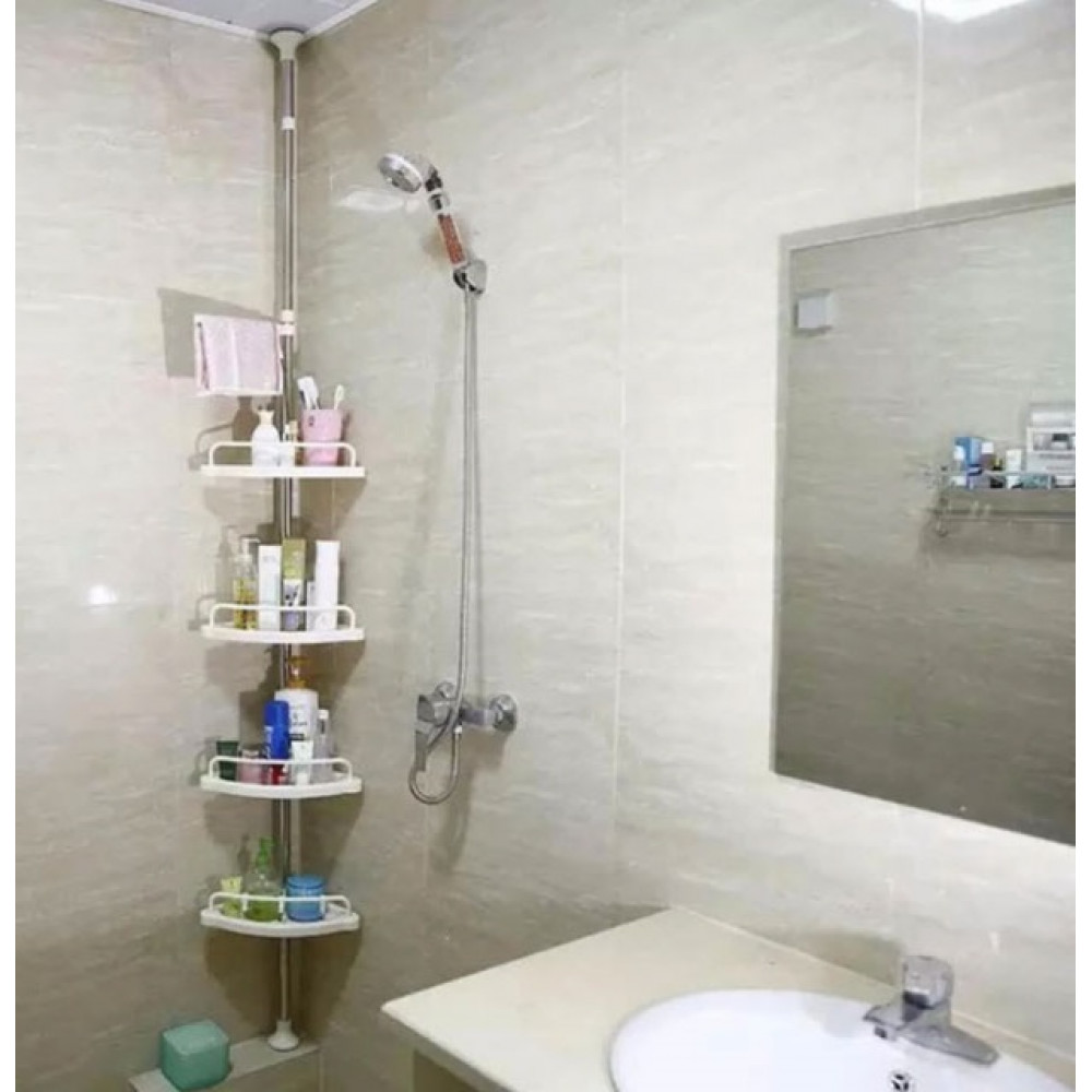 Полиця кутова багатоярусна у ванну кімнату Aidesen ADS-188 Multi Corner Shelf (VS7002609)
Полиця кутова багатоярусна у ванну кімнату Aidesen ADS-188 Multi Corner Shelf (VS7002609)