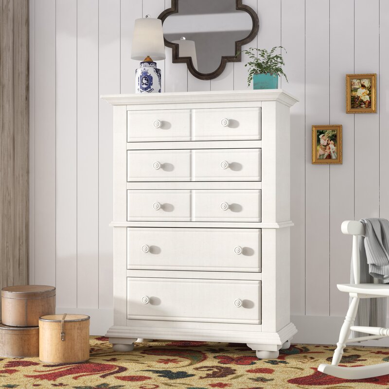 Комод Morpeth с 5 ящиками - Little Room Baby House (WFR-220637) 
Комод Morpeth с 5 ящиками - Little Room Baby House (WFR-220637)