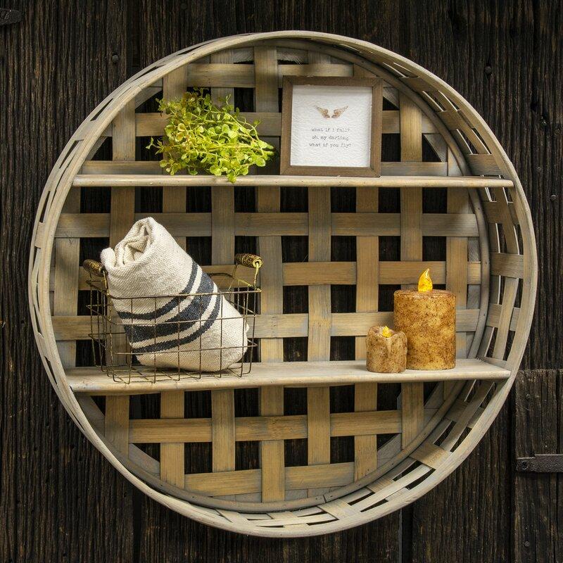 Настенная полка Placerville Basket Weave двойная - Little Room Baby House (WFR-124963)
Настенная полка Placerville Basket Weave двойная - Little Room Baby House (WFR-124963)