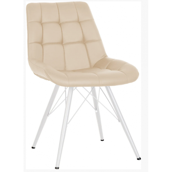 Стул обеденный кухонный NICOLE 4LX white металл + кожзам Есо-07 цвет Кремовый Новый Стиль
Стул обеденный кухонный NICOLE 4LX white металл + кожзам Есо-07 цвет Кремовый Новый Стиль