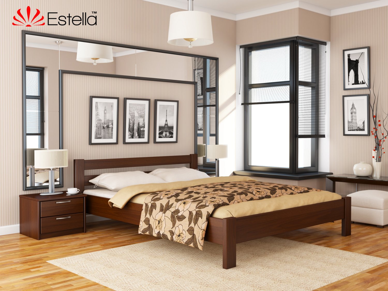 Кровать двуспальная 180х190 деревянная Estella Рената Каштан (Массив-108) Л4
Кровать двуспальная 180х190 деревянная Estella Рената Каштан (Массив-108) Л4