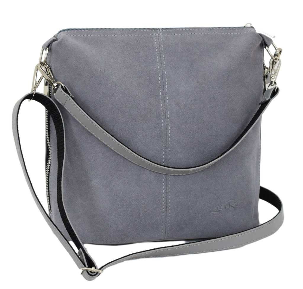 Жіноча замшева сумочка LucheRino 322 28x25 Сіра замшева
Жіноча замшева сумочка LucheRino 322 28x25 Сіра замшева