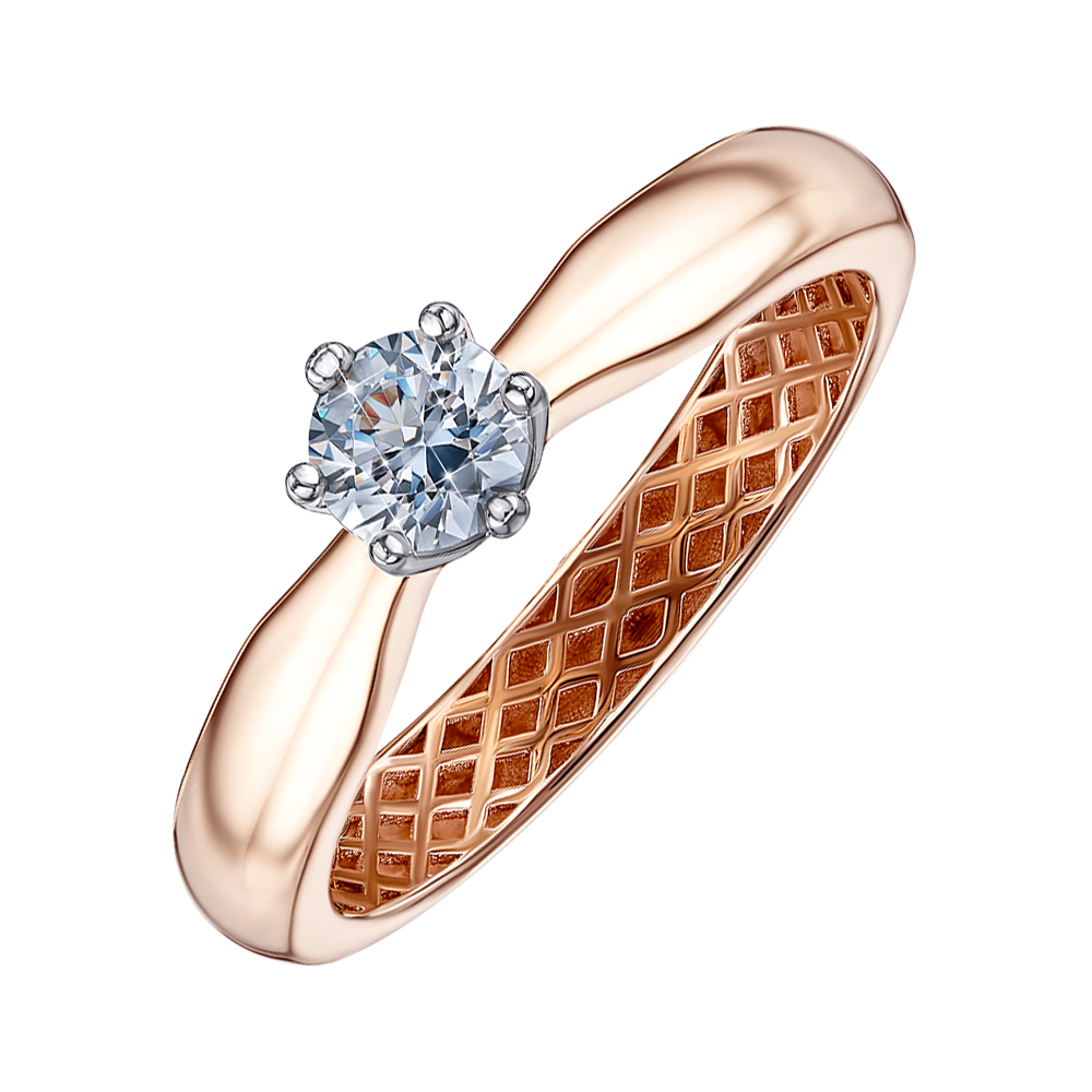 Кольцо из красного золота с кристаллом Swarovski и родированием 000133293 17.5 размера
Кольцо из красного золота с кристаллом Swarovski и родированием 000133293 17.5 размера