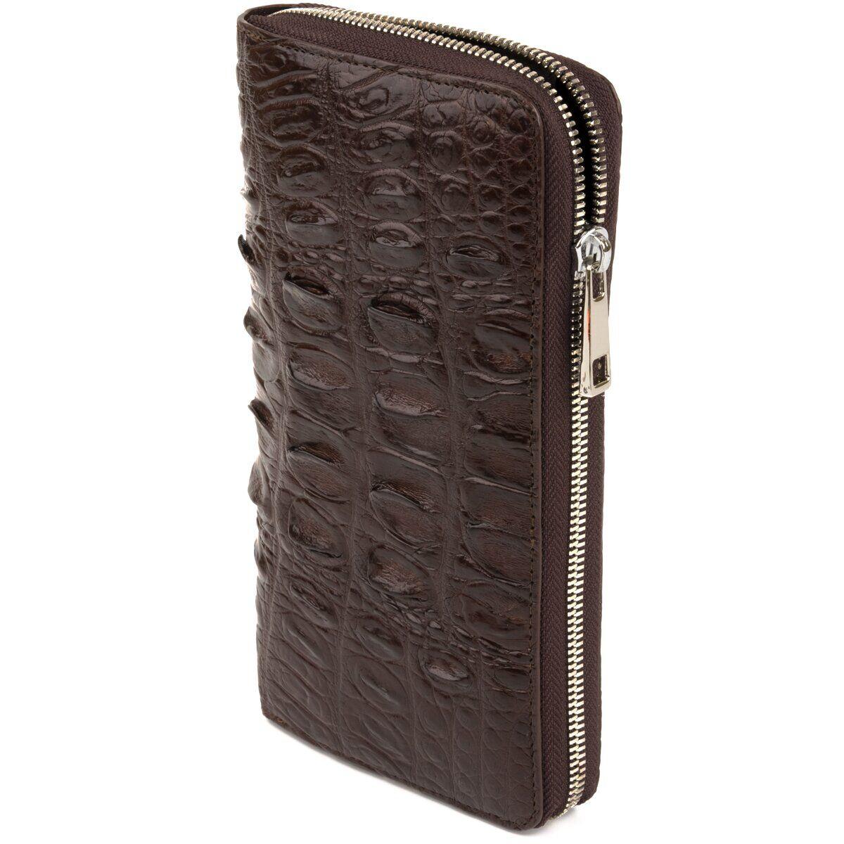 Кошелек-клатч из натуральной кожи крокодила CROCODILE LEATHER 18017 Коричневый lu6
Кошелек-клатч из натуральной кожи крокодила CROCODILE LEATHER 18017 Коричневый lu6