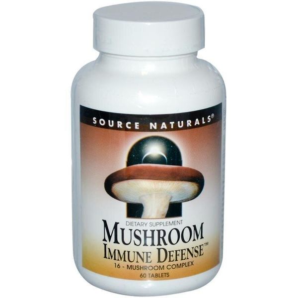 Иммунная защита Mushroom Immune Defense Source Naturals комплекс из 16 грибов 60 таблеток (SNS114)
Иммунная защита Mushroom Immune Defense Source Naturals комплекс из 16 грибов 60 таблеток (SNS114)
