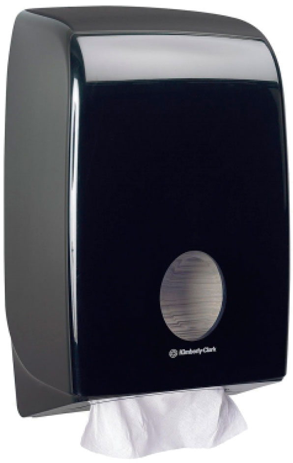 Держатель для бумажных полотенец KIMBERLY CLARK PROFESSIONAL Aquarius (7171) черный
Держатель для бумажных полотенец KIMBERLY CLARK PROFESSIONAL Aquarius (7171) черный