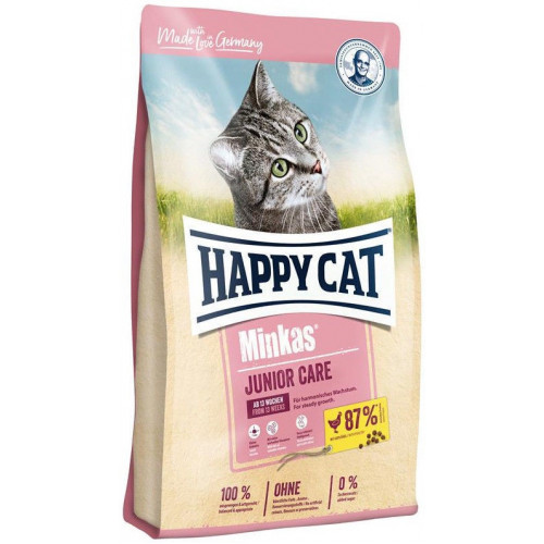 Сухой корм Happy Cat Minkas Junior Care для котят с 13 недели жизни, c птицей, 1.5 кг
Сухой корм Happy Cat Minkas Junior Care для котят с 13 недели жизни, c птицей, 1.5 кг
