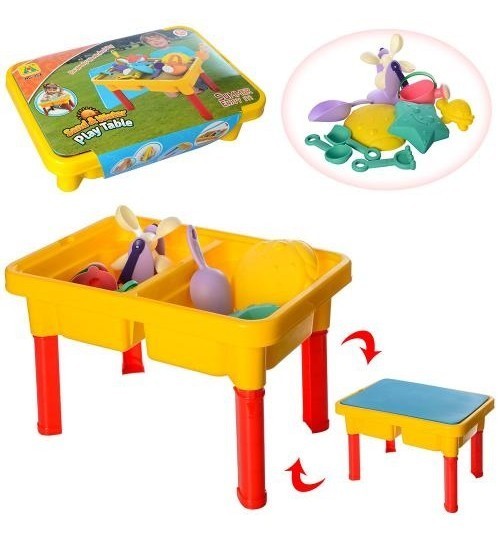 Столик - Песочница A-Toys HG-156, Лейка, Водопад Лопатка, Грабли, Пасочки, 45-31-11 см
Столик - Песочница A-Toys HG-156, Лейка, Водопад Лопатка, Грабли, Пасочки, 45-31-11 см