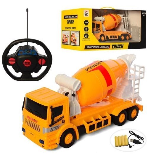 Бетономешалка Joy Toy на радиоуправлении 328-7, Свет, Резин.Колеса, Подвиж.Детали, 39,5-19-20 см
Бетономешалка Joy Toy на радиоуправлении 328-7, Свет, Резин.Колеса, Подвиж.Детали, 39,5-19-20 см