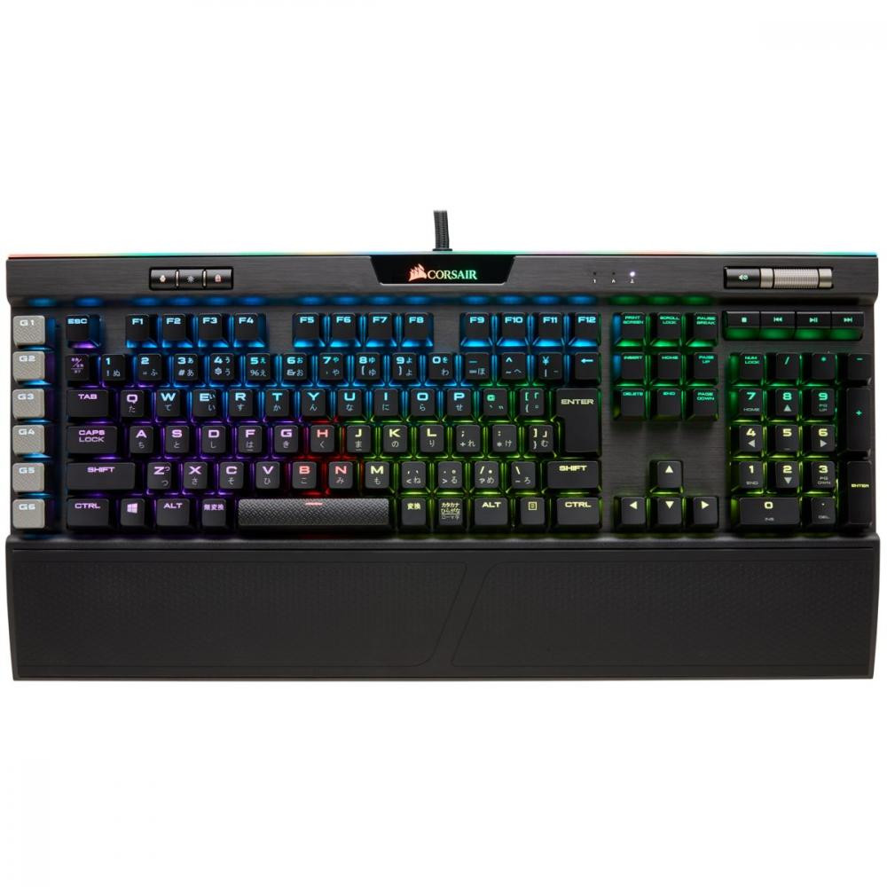 Клавітура Corsair K95 RGB Platinum Cherry MX Brown (CH-9127012-RU) USB (CH-9127012-RU)
Клавітура Corsair K95 RGB Platinum Cherry MX Brown (CH-9127012-RU) USB (CH-9127012-RU)