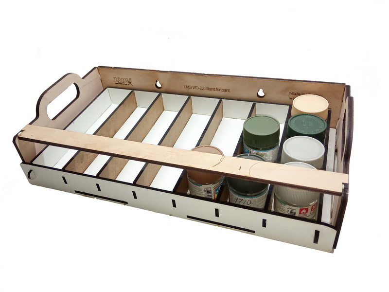 Подставка Laser Model Graver ТМ Лазер Модел Гравер под краски одинарная 50х30-35 мм (LMG WO-22)
Подставка Laser Model Graver ТМ Лазер Модел Гравер под краски одинарная 50х30-35 мм (LMG WO-22)