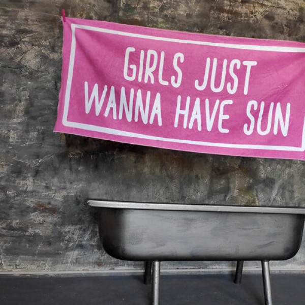 Полотенце большое с принтом Girls just wanna have sun Present большое полотенце с принтом 150х70 см
Полотенце большое с принтом Girls just wanna have sun Present большое полотенце с принтом 150х70 см