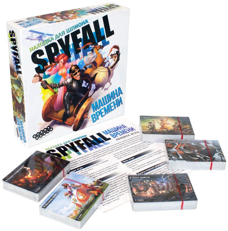 Настольная игра Hobby World Находка для шпиона машина времени (Spyfall Timemachine)
Настольная игра Hobby World Находка для шпиона машина времени (Spyfall Timemachine)