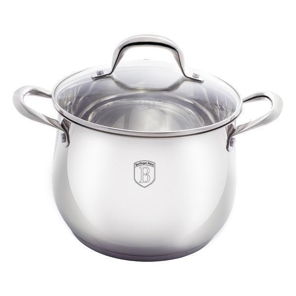 Кастрюля из нержавеющей стали Berlinger Haus Silver Belly Collection 13 л Ø28 см с индукционным дном (BH-1415)
Кастрюля из нержавеющей стали Berlinger Haus Silver Belly Collection 13 л Ø28 см с индукционным дном (BH-1415)