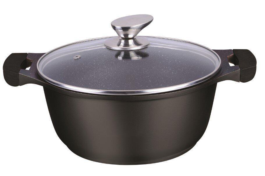 Кастрюля алюминиевая Bohmann Black 3.1 л Ø20 см с индукционным дном и антипригарным покрытием (BH-150-20-black)
Кастрюля алюминиевая Bohmann Black 3.1 л Ø20 см с индукционным дном и антипригарным покрытием (BH-150-20-black)