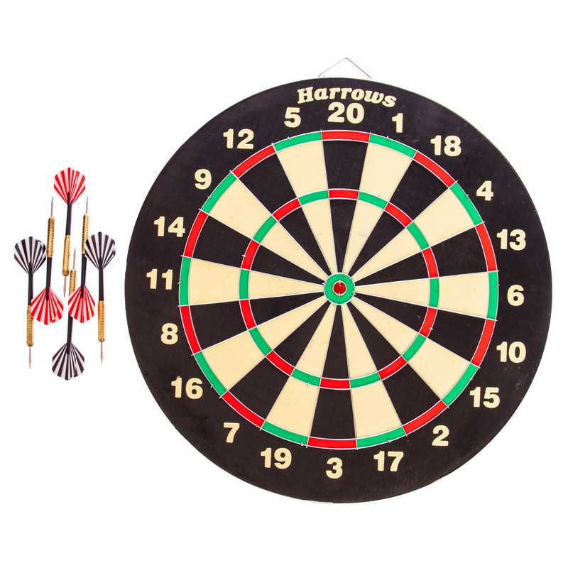 Мишень для игры в дартс из прессованной бумаги BRISTOW FAMILY DART JE08D (d-45см, в комплекте 6 дротиков)
Мишень для игры в дартс из прессованной бумаги BRISTOW FAMILY DART JE08D (d-45см, в комплекте 6 дротиков)