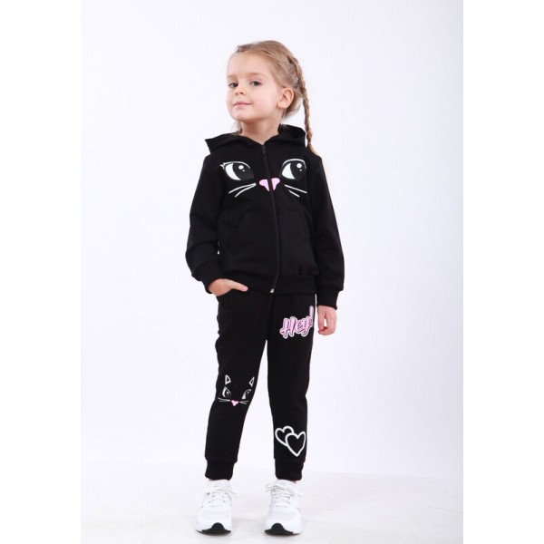 Костюм спортивный с капюшоном ModniKids Cat 38 128-134см Черный, тринить с начесом (SG1019-04)
Костюм спортивный с капюшоном ModniKids Cat 38 128-134см Черный, тринить с начесом (SG1019-04)