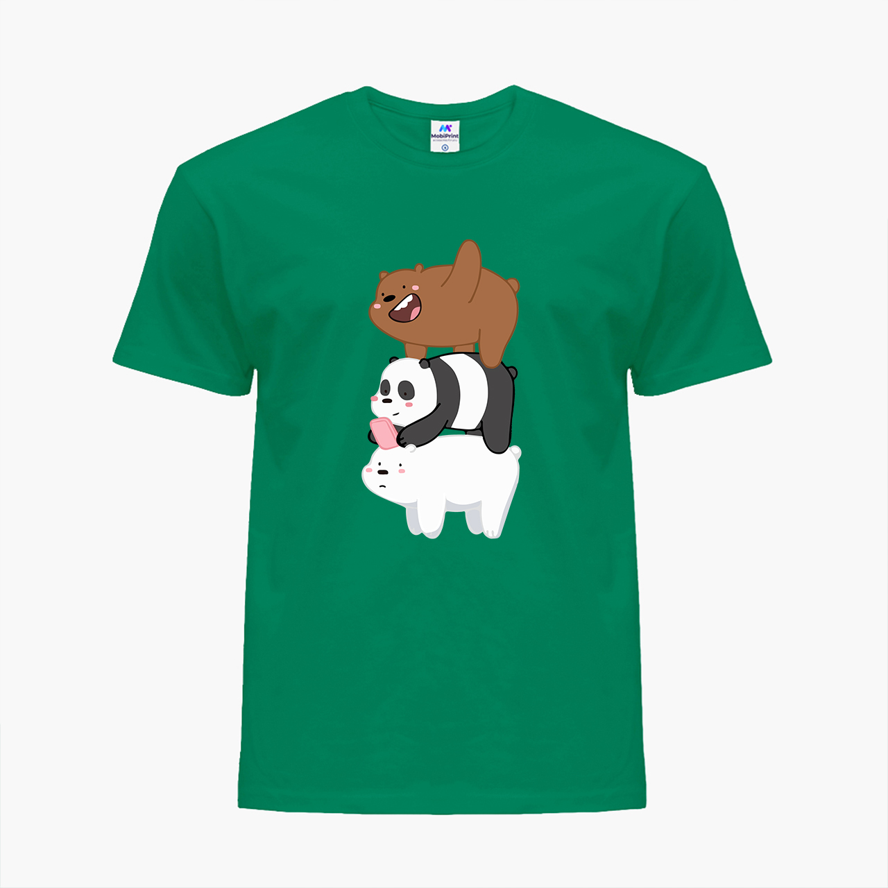 Детская футболка Вся правда о медведях (We Bare bears) (25186-2643) 146-152 см Хлопок Зеленый
Детская футболка Вся правда о медведях (We Bare bears) (25186-2643) 146-152 см Хлопок Зеленый