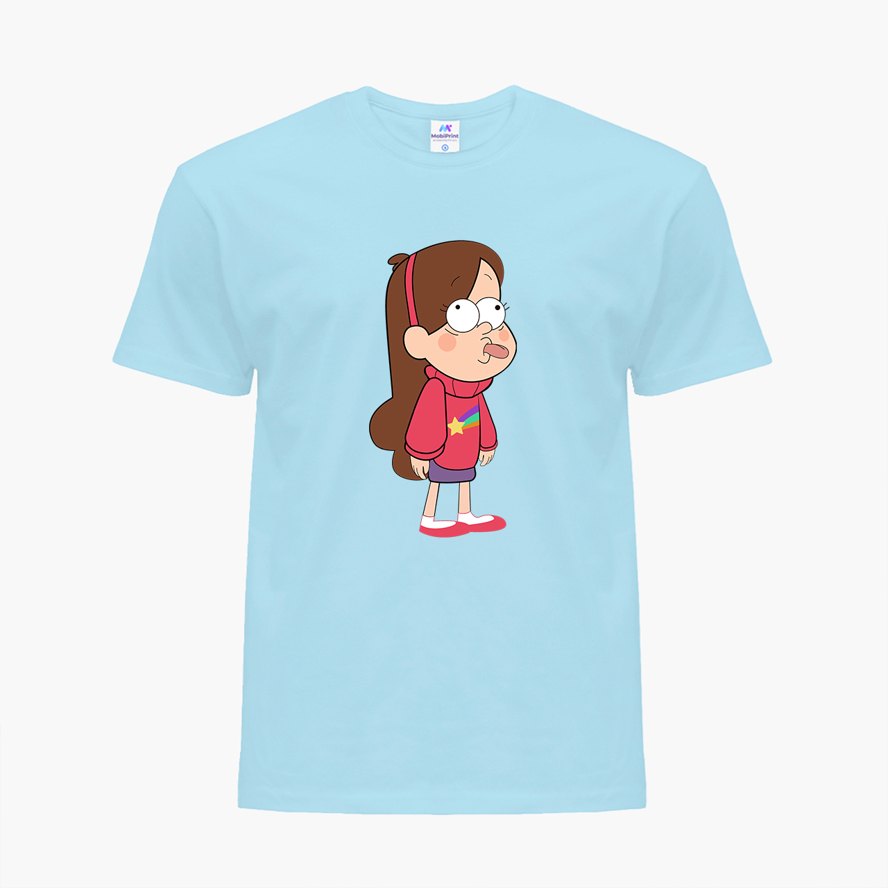 Детская футболка Гравити Фолз Мейбл Пайнс (Gravity Falls Mabel Pines) (25186-2625) 104-110 см Хлопок Голубой
Детская футболка Гравити Фолз Мейбл Пайнс (Gravity Falls Mabel Pines) (25186-2625) 104-110 см Хлопок Голубой