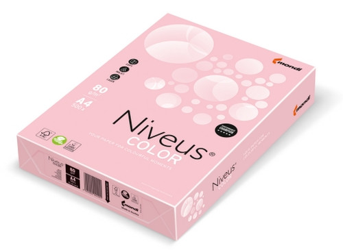 Бумага цветная пастель Niveus OPI74 500 листов А4 80 г/м2 светло-розовый (A4.80.NVP.OPI74.500) 
Бумага цветная пастель Niveus OPI74 500 листов А4 80 г/м2 светло-розовый (A4.80.NVP.OPI74.500)