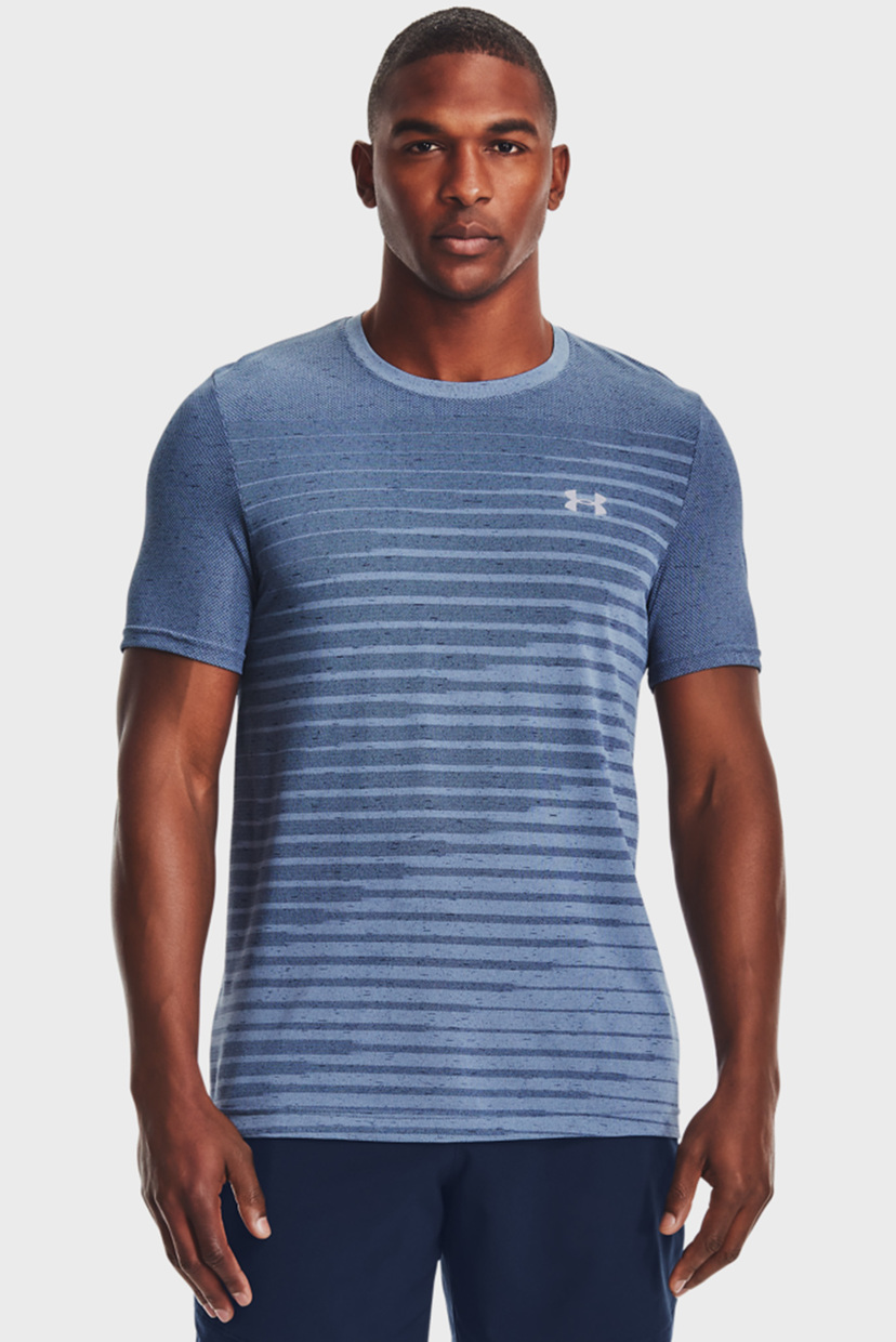 Мужская синяя футболка UA Seamless Fade SS-BLU Under Armour 1361133-470, Мужская синяя футболка UA Seamless Fade SS-BLU Under Armour S 1361133-470
Мужская синяя футболка UA Seamless Fade SS-BLU Under Armour 1361133-470, Мужская синяя футболка UA Seamless Fade SS-BLU Under Armour S 1361133-470