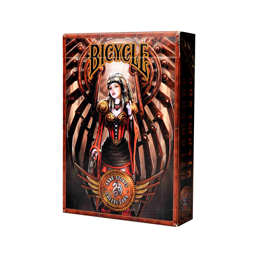 Карты для игры в покер The United States Playing Card Company Bicycle Steampunk by Anne Stokes (334571)
Карты для игры в покер The United States Playing Card Company Bicycle Steampunk by Anne Stokes (334571)