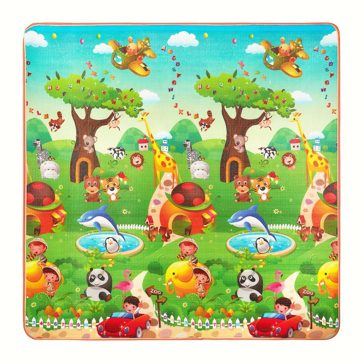 Развивающий детский коврик двухсторонний 4FIZJO Kids 180 x 180 x 1 см SKL41-277898
Развивающий детский коврик двухсторонний 4FIZJO Kids 180 x 180 x 1 см SKL41-277898