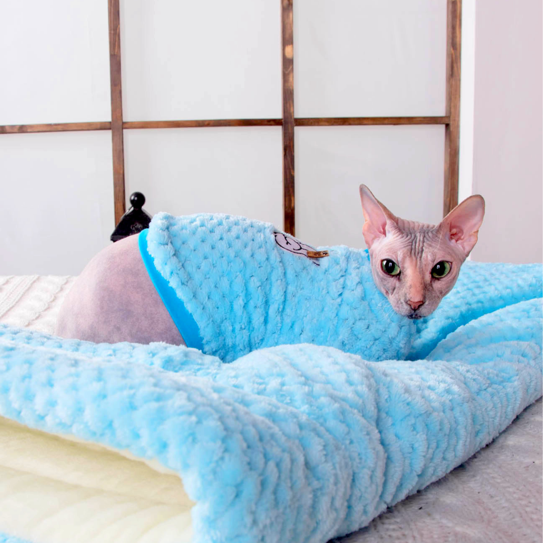 Дом - нора мешок для кошек и собак Style Pets (MM/ Frida - Blue ) размер M 50см на 50 см
Дом - нора мешок для кошек и собак Style Pets (MM/ Frida - Blue ) размер M 50см на 50 см