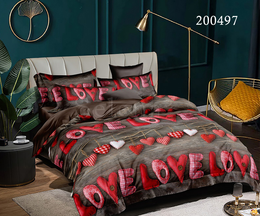Комплект постельного белья Selena Ранфорс Любовь двуспальный 200497
Комплект постельного белья Selena Ранфорс Любовь двуспальный 200497