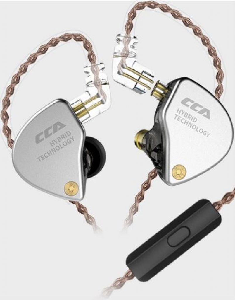 Наушники проводные KZ CCA - CA4 Mic гибридные Original Серый с чёрным (1025а)
Наушники проводные KZ CCA - CA4 Mic гибридные Original Серый с чёрным (1025а)