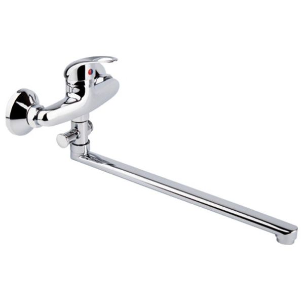 Cмеситель для ванной однозахватный с длинным изливом SANITARY WARES хром GROMIX силумин GROMIX 005
Cмеситель для ванной однозахватный с длинным изливом SANITARY WARES хром GROMIX силумин GROMIX 005