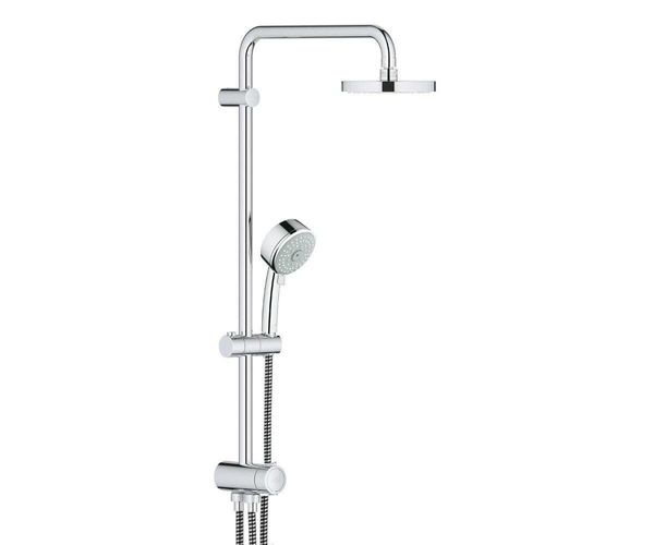 Душевой набор с верхней лейкой GROHE хром TEMPESTA COSMOPOLITAN Ø 200 мм 27394002
Душевой набор с верхней лейкой GROHE хром TEMPESTA COSMOPOLITAN Ø 200 мм 27394002