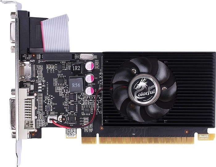 Colorful GeForce GT710 Low Profile (GT710-2GD3-V) 
Colorful GeForce GT710 Low Profile (GT710-2GD3-V)