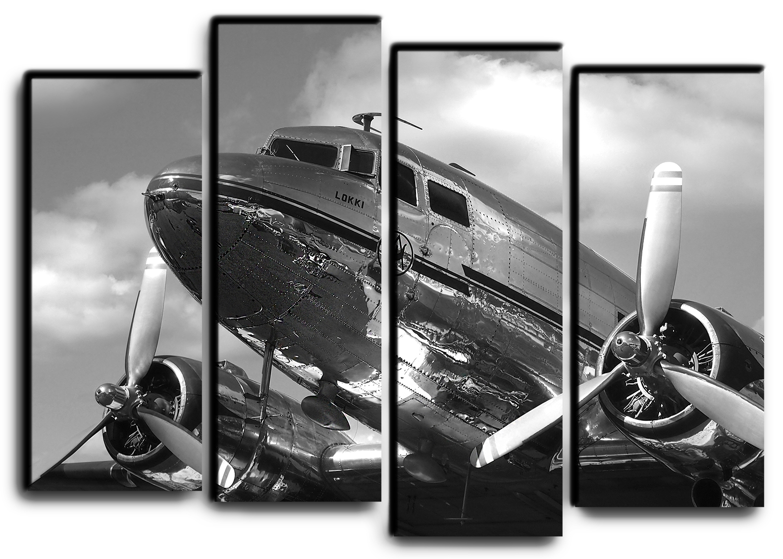 Модульная картина на холсте из 4 частей винтажный самолет DC-3 пропеллер авиадвигатели Hotel Arizona HD 82 см x 112 см
Модульная картина на холсте из 4 частей винтажный самолет DC-3 пропеллер авиадвигатели Hotel Arizona HD 82 см x 112 см