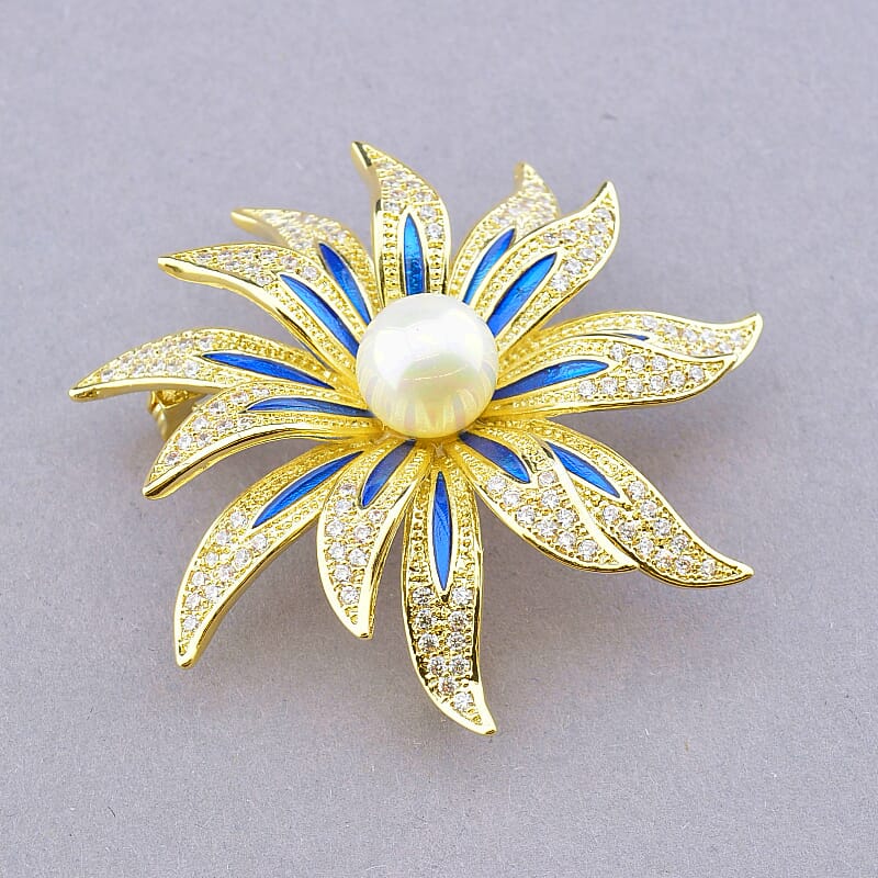 Брошь Цветок Xuping Майорка (позолота 18к (лимонная)) 099311
Брошь Цветок Xuping Майорка (позолота 18к (лимонная)) 099311