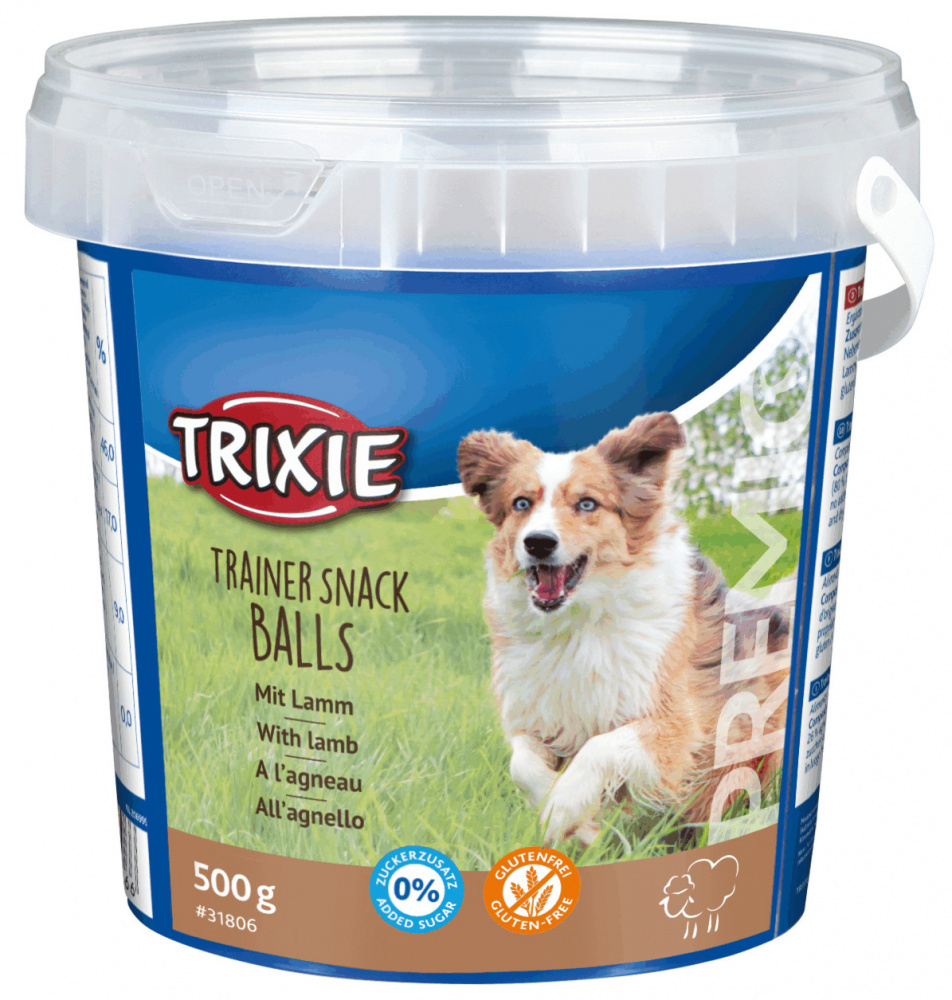 Лакомство для собак PREMIO Trainer Snack Lamb Balls Trixie с бараниной 500гр (TX-31806)
Лакомство для собак PREMIO Trainer Snack Lamb Balls Trixie с бараниной 500гр (TX-31806)