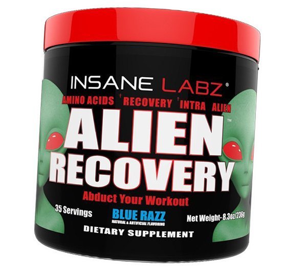 Аминокислоты с разветвленной цепью, ВСАА, Alien Recovery, Insane Labz 236г Ежевика (28059001)
Аминокислоты с разветвленной цепью, ВСАА, Alien Recovery, Insane Labz 236г Ежевика (28059001)