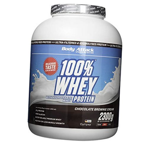 Концентрат Сывороточного Протеина, 100% Whey Protein, Body Attack 2300г Шоколад (29251004)
Концентрат Сывороточного Протеина, 100% Whey Protein, Body Attack 2300г Шоколад (29251004)