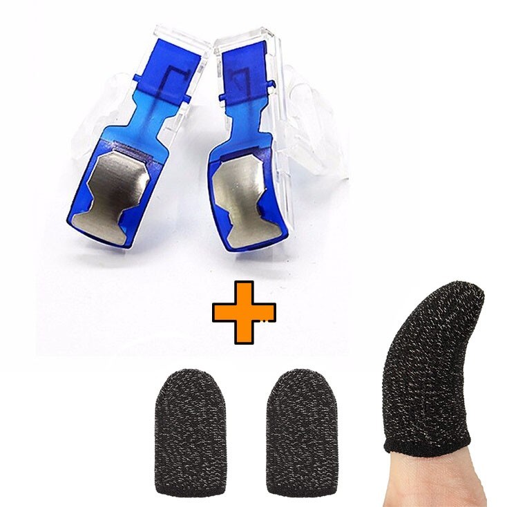 Игровые контроллеры Marpiel X3 (геймпад триггеры курки для смартфона для PUBG) + напальчники
Игровые контроллеры Marpiel X3 (геймпад триггеры курки для смартфона для PUBG) + напальчники