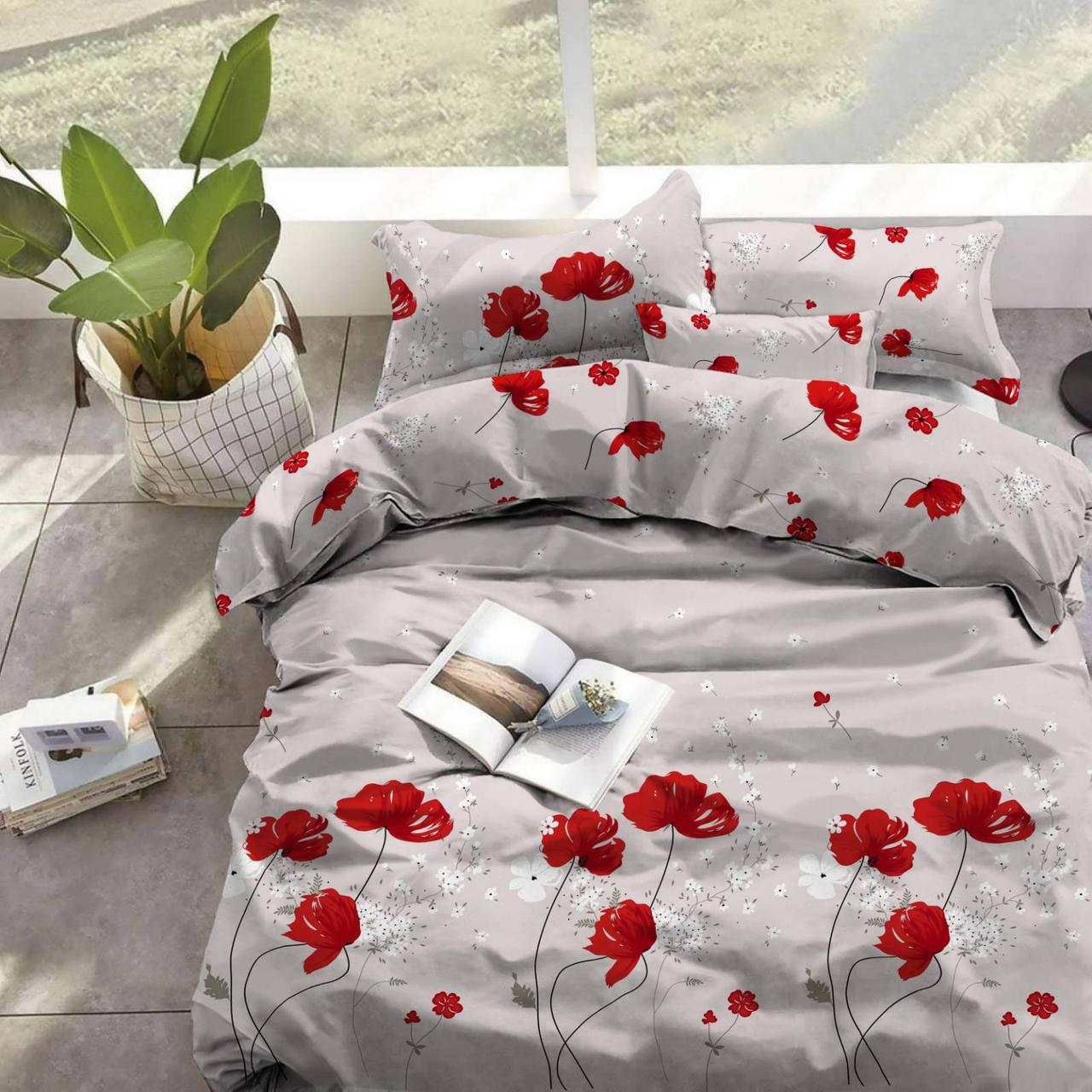 Комплект постельного белья Облака Бязь Полуторный 150*220 Маки
Комплект постельного белья Облака Бязь Полуторный 150*220 Маки